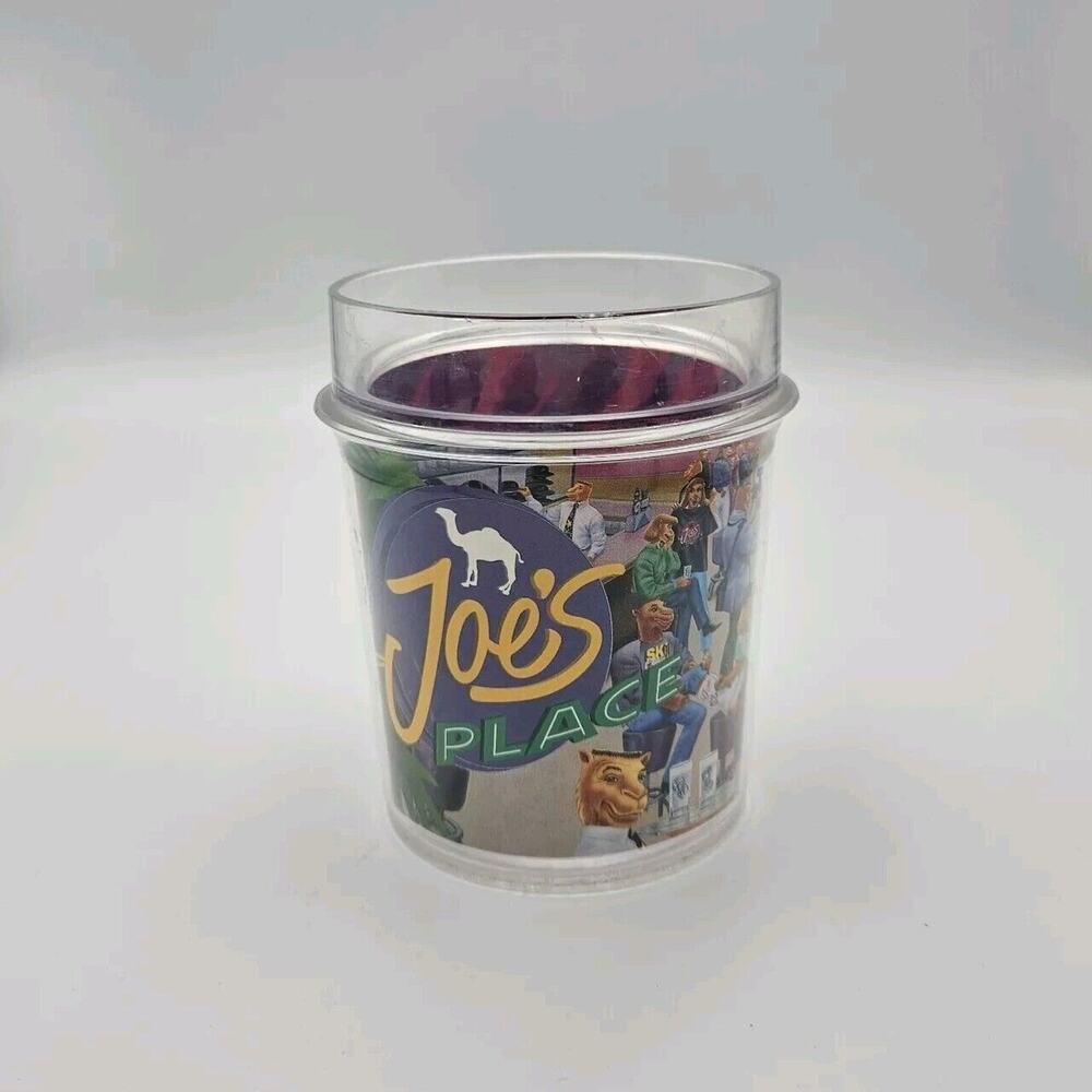 Joe Camel Joe's Place Plastic Tumbler 1994‎
